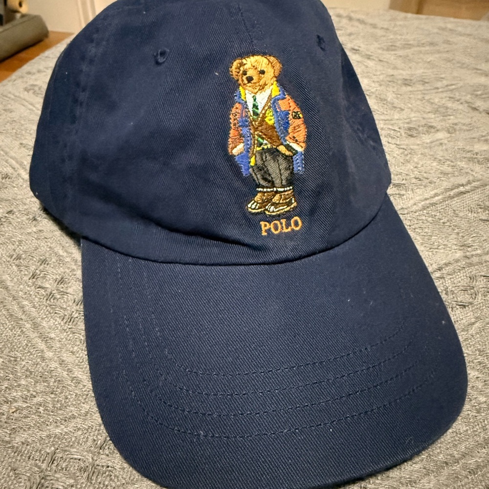 🆕 Ralph Lauren Embroidered Navy Cap